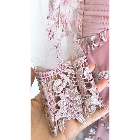 Zhivago THE BLACK PARADE JUMPSUIT pink US8 - Picture 8 of 9